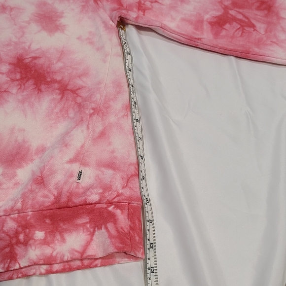 Vans Pink & Red Tie-Dye Crewneck Sweatshirt - Picture 14 of 16